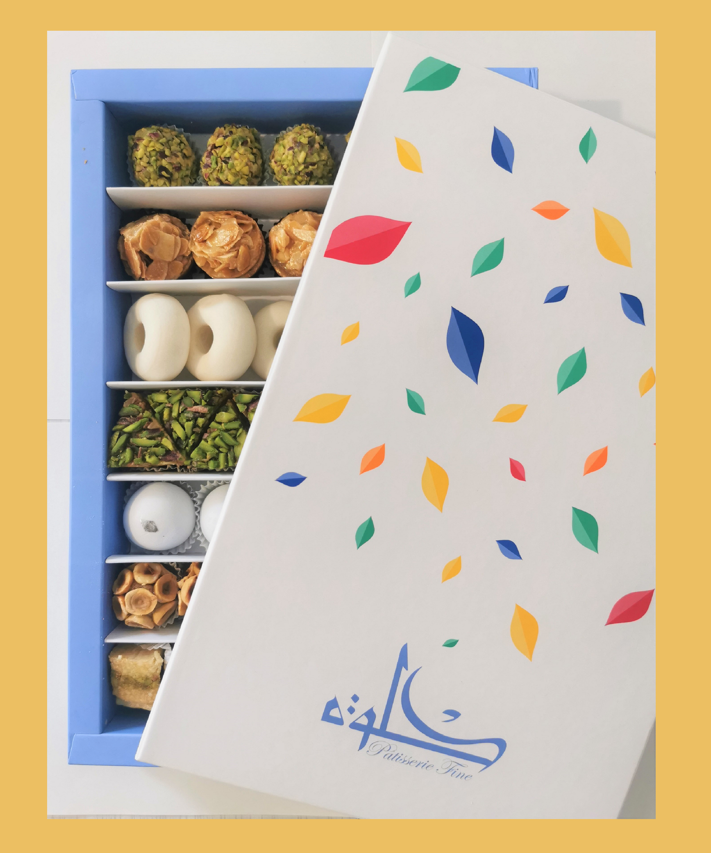 Coffret pâtisseries tunisiennes - Hlouwa - 850g