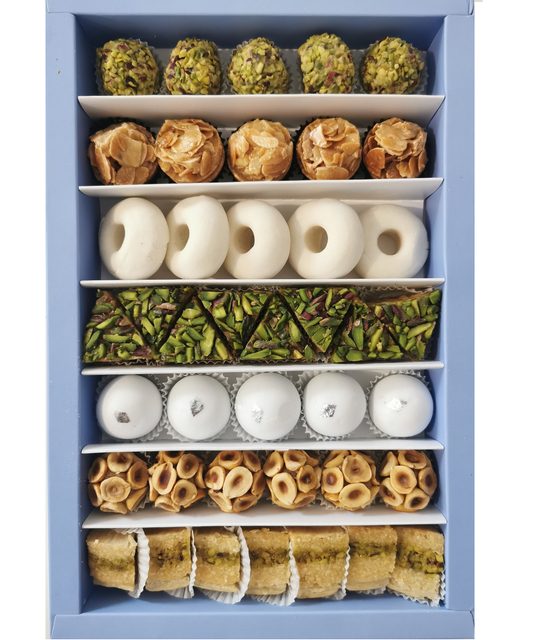 Coffret pâtisseries tunisiennes - Hlouwa - 850g
