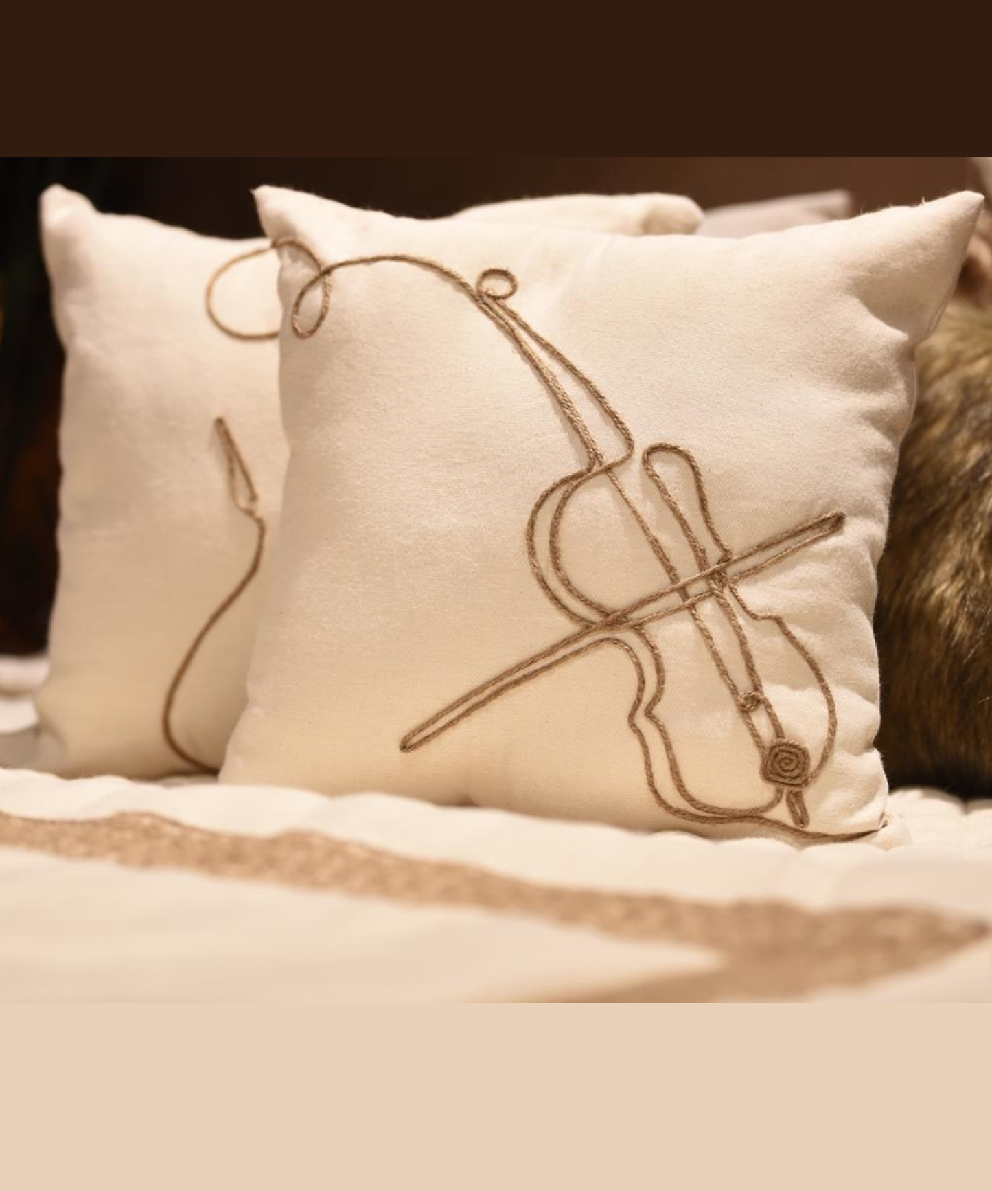 Parure de lit 7 pièces avec couvre lit matelassée en Hayek