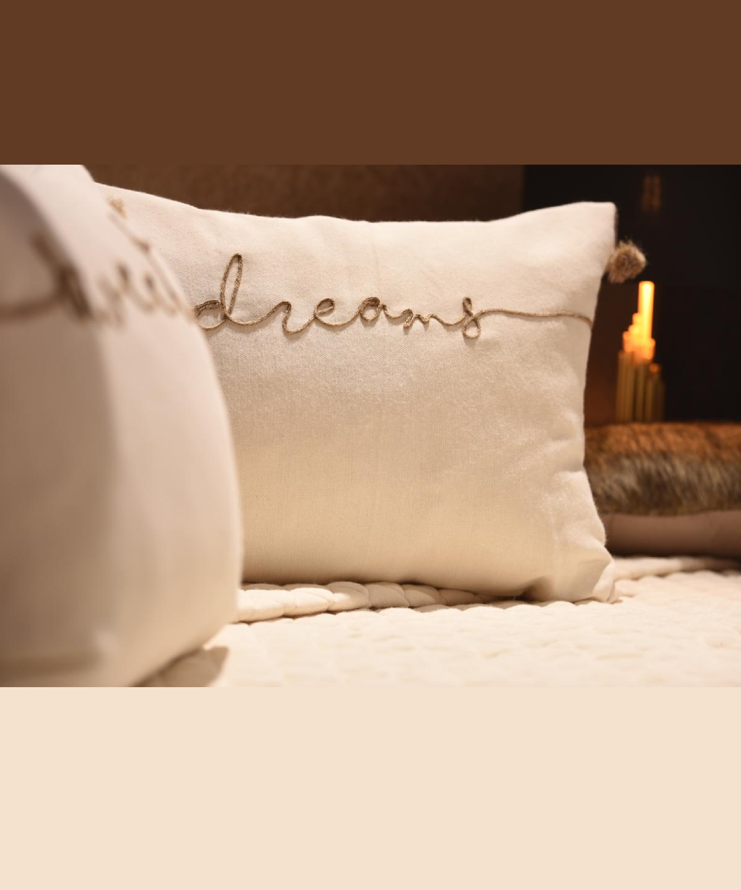 Parure de lit 7 pièces avec couvre lit matelassée en Hayek