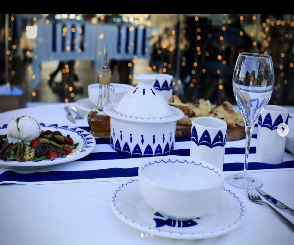 Service de table 20 pièces en céramique