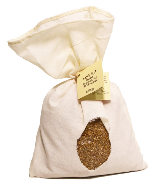 Soupe d'orge Fric évaporée -  شربة شعیر مفورة