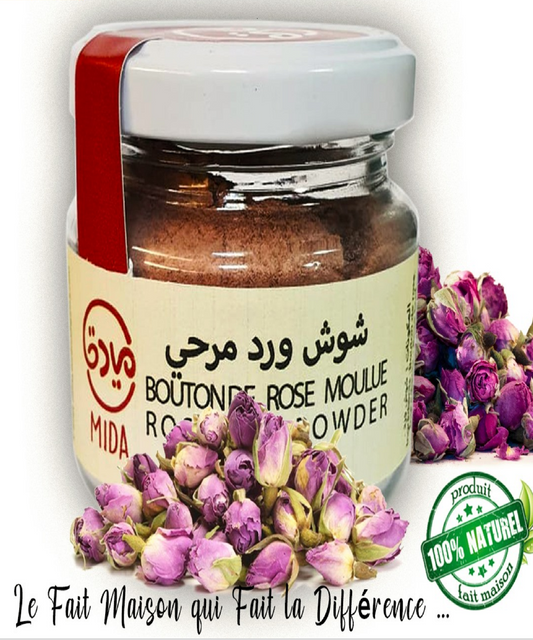 Boutons de rose moulue - شوش ورد مرحي