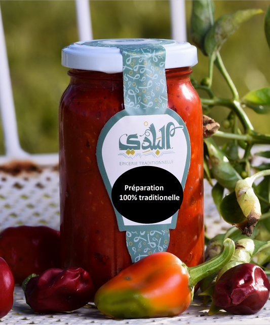 Harissa évaporée - préparation traditionnelle