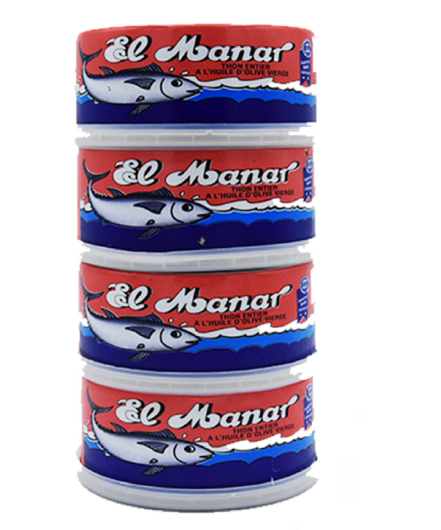 Lot de 4 Thon EL MANAR - 160G