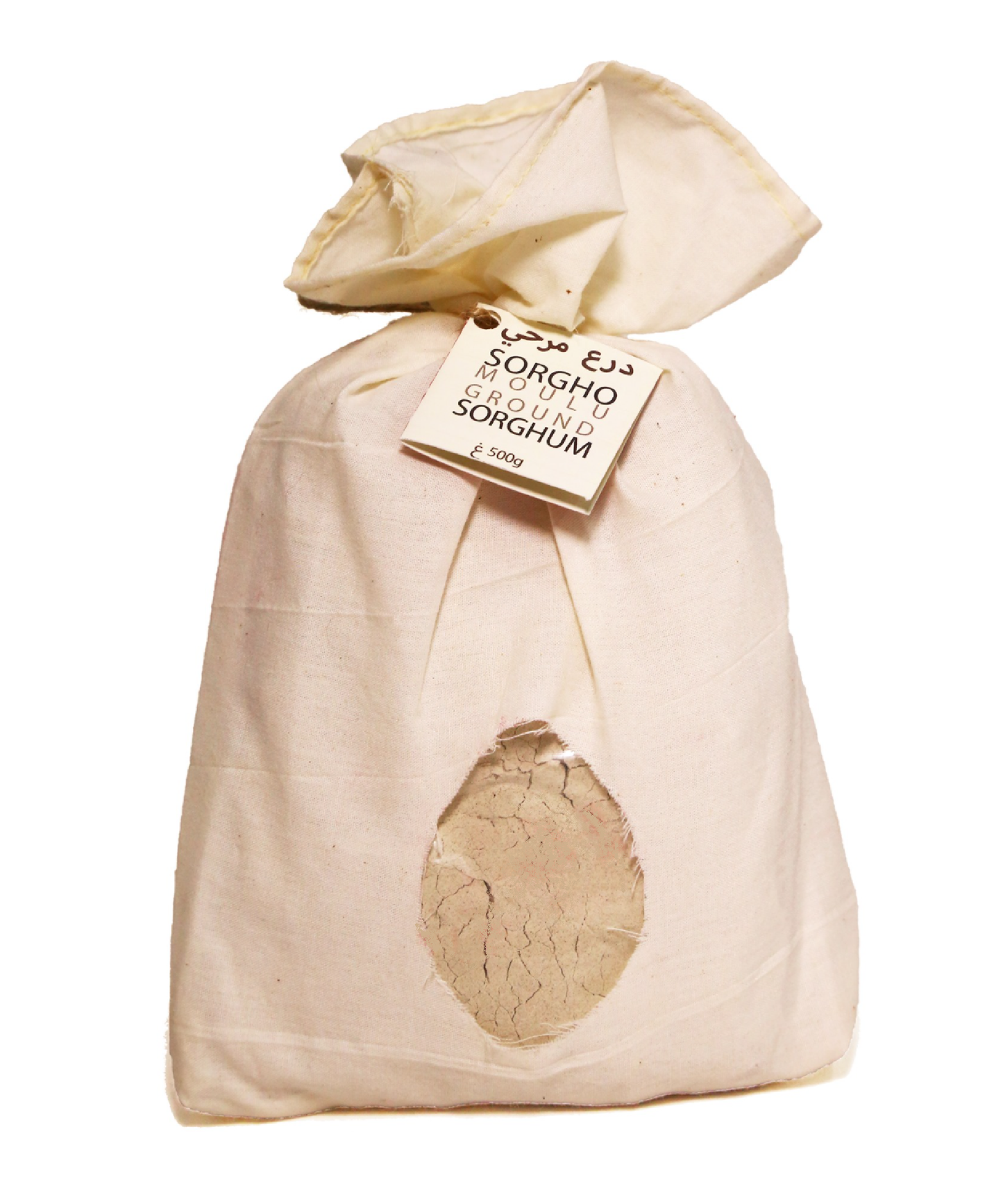 Sorgho moulu au sésame -  درع مرحي بالجلجلان