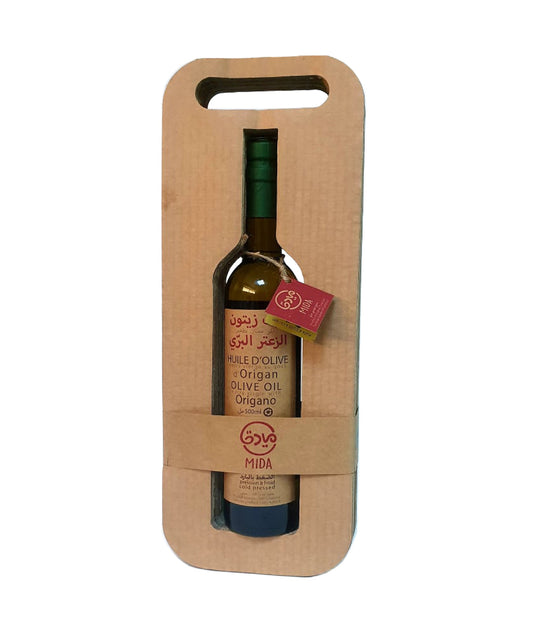 Huile d'olive aromatisé d'origan