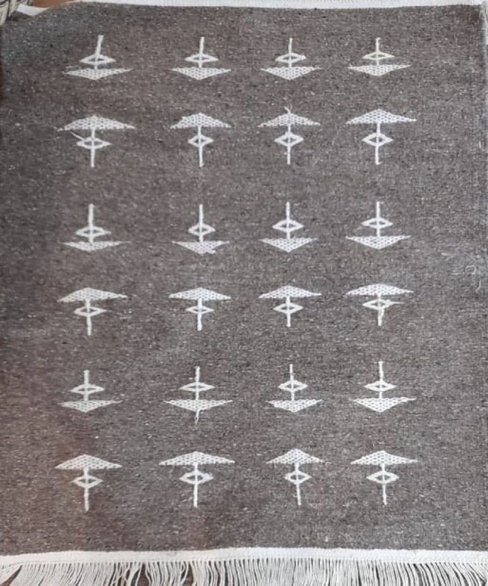 Tapis en laine fait main motifs Berbères