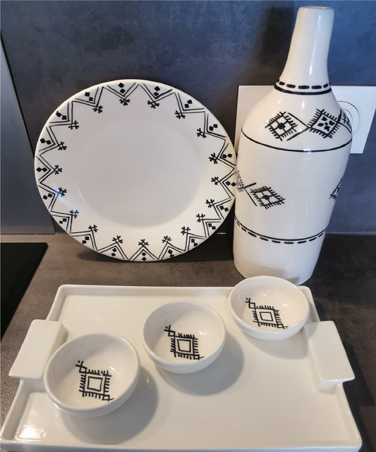 Collection céramique motifs berbères - précommande