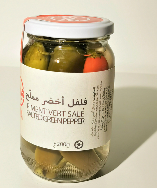 Piment vert salé - فلفل اخضر مملح